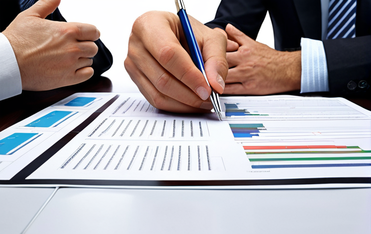 **
A strategic meeting about investment. Focus on venture capital, investment rounds (Seed, Series A, B). Show people analyzing contract terms. Emphasize risk assessment and financial due diligence. Include documents with clauses like "Drag-along," "Tag-along". Colors: Corporate, serious, but hinting at opportunity. Style: Professional, clean, maybe with a slight infographic element.
**